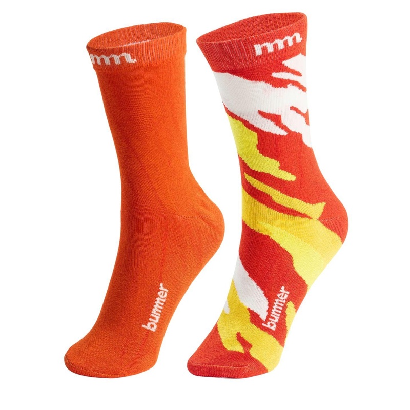 bummer Unisex Pack Of 2 Odour-Free & Breathable Quarter Length Socks