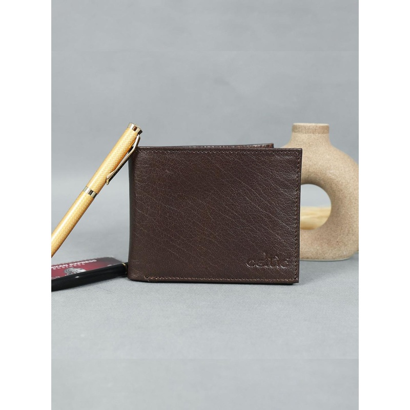 Celtic Men Leather Two Fold Wallet