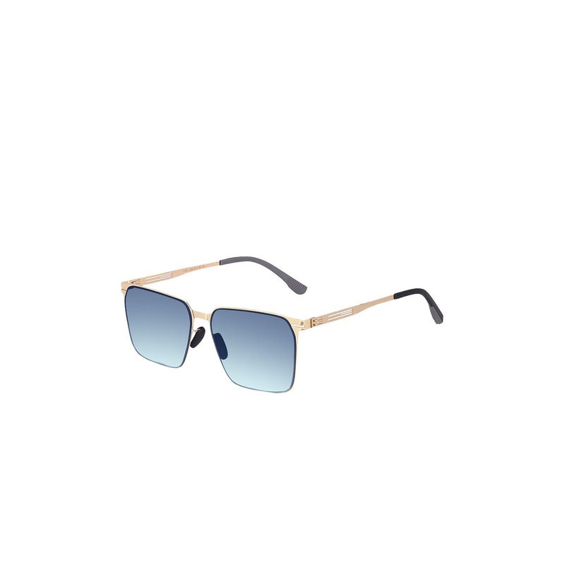 Dervin Unisex Rectangle Sunglasses with UV Protected Lens DRVN794-Blue