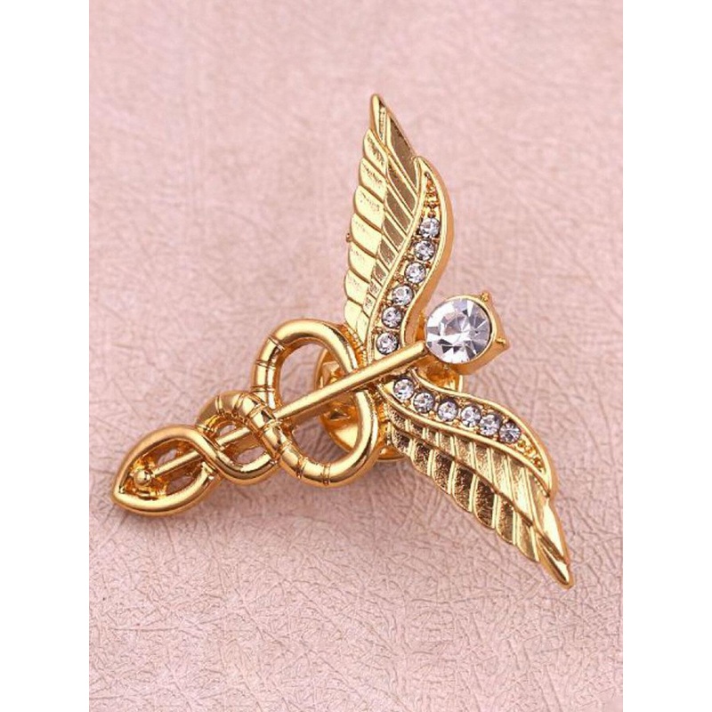 Mahi Alloy Doctor-Charm Brooch