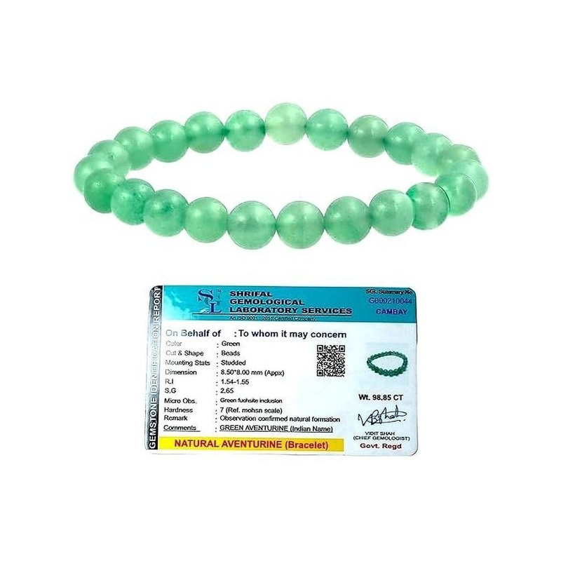VIBESLE Unisex Aventurine Bracelet