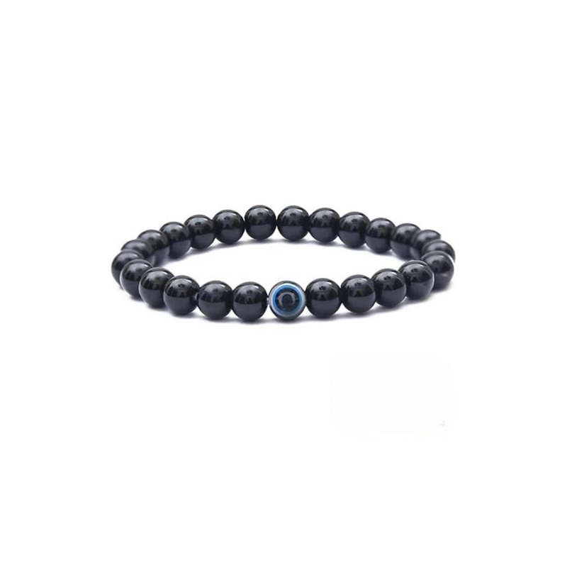 VIBESLE Unisex Evil-Eye Elasticated Slip-On Bracelet