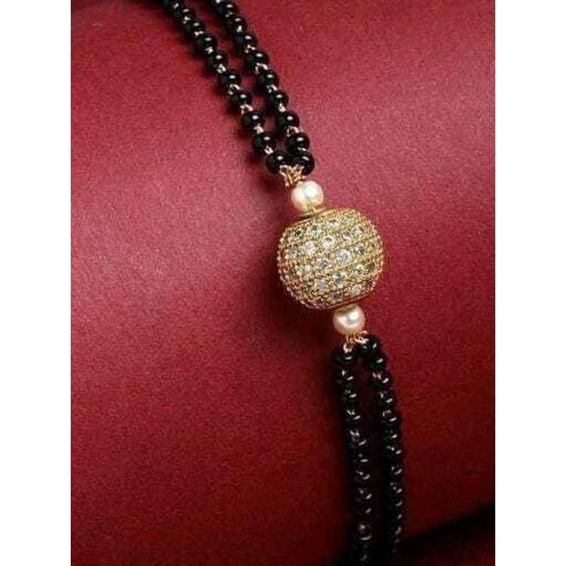 19TH JULY JEWELS Unisex Gold-Plated Multistrand Bracelet