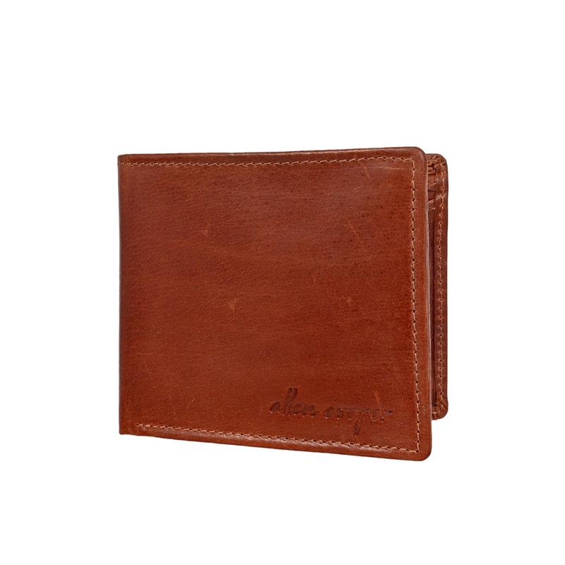Allen Cooper Leather Two Fold Wallet