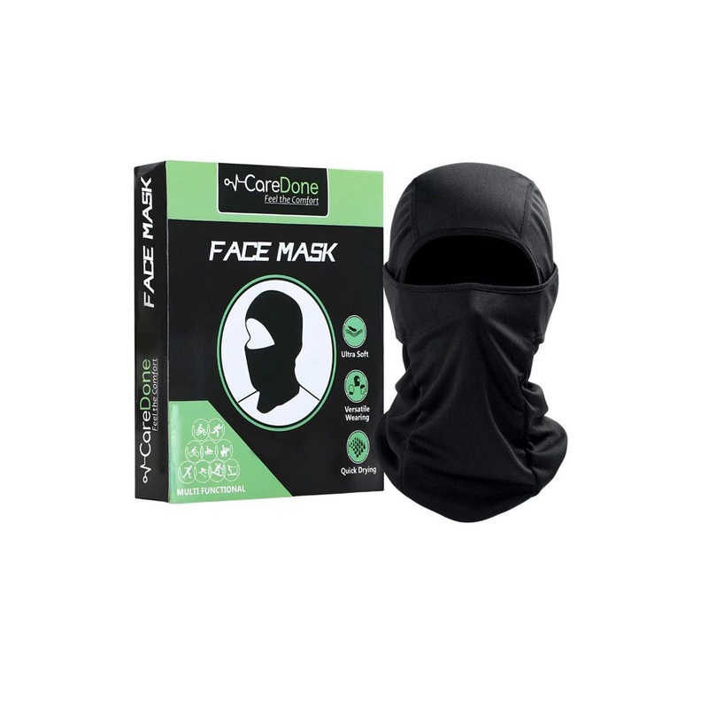 CareDone Men Cotton Fabric Bike Riding Washable Reusable Dust Protection Cover Face Mask