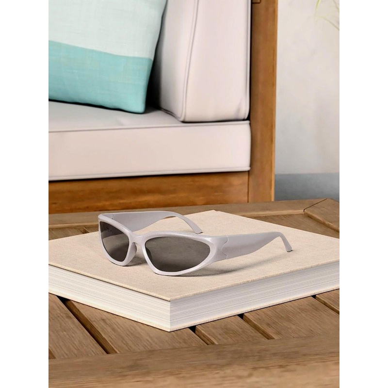 Eyedens Unisex UV Protected Full Rim Shield Sunglasses