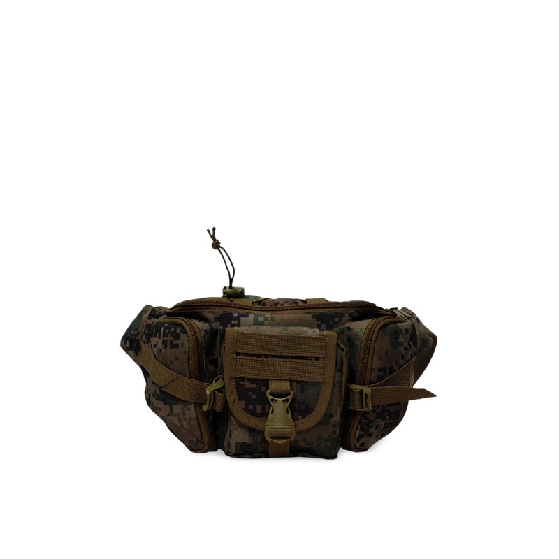 F Gear Unisex Brown & Green Camouflage Printed TrailMarpat WL Waist Pouch