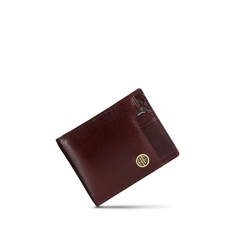 HAMMONDS FLYCATCHER Men Brown Leather Two Fold Wallet