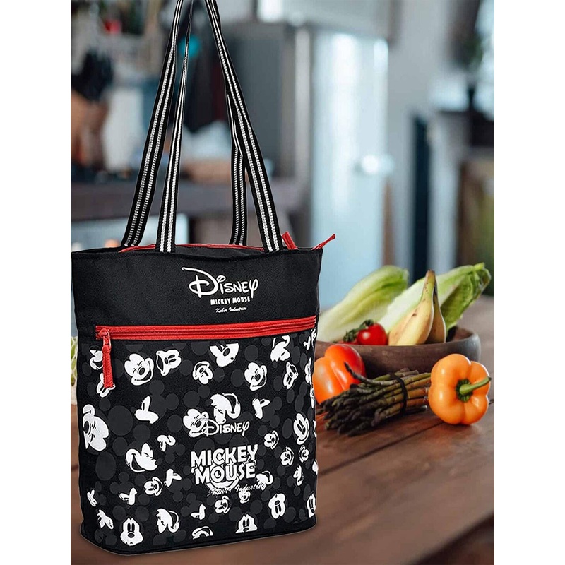 Kuber Industries Set Of 2 Mickey Mouse Printed Structured Shoulder Bag