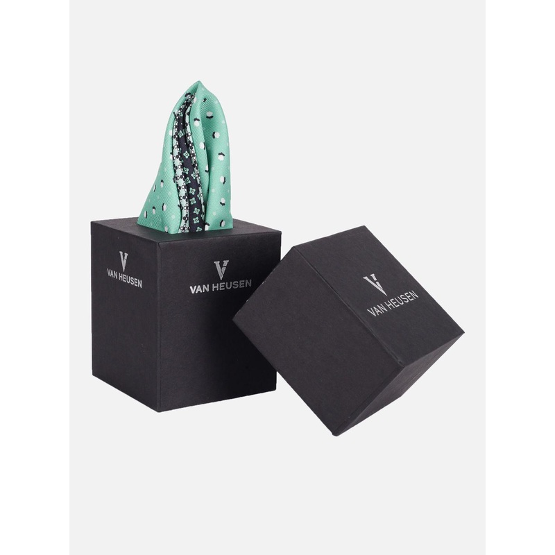 Van Heusen Floral Printed Microfiber Pocket Square