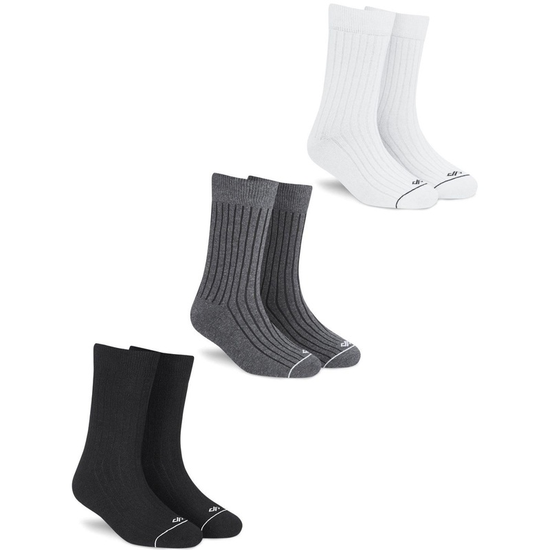 Dynamocks Unisex Pack Of 3 Calf-Length Socks