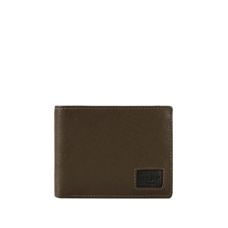 Eske Textured Leather Two Fold Wallet