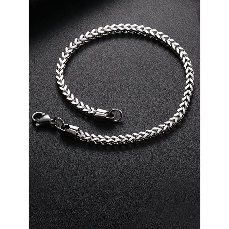 Minprice Men Stainless Steel Bracelet