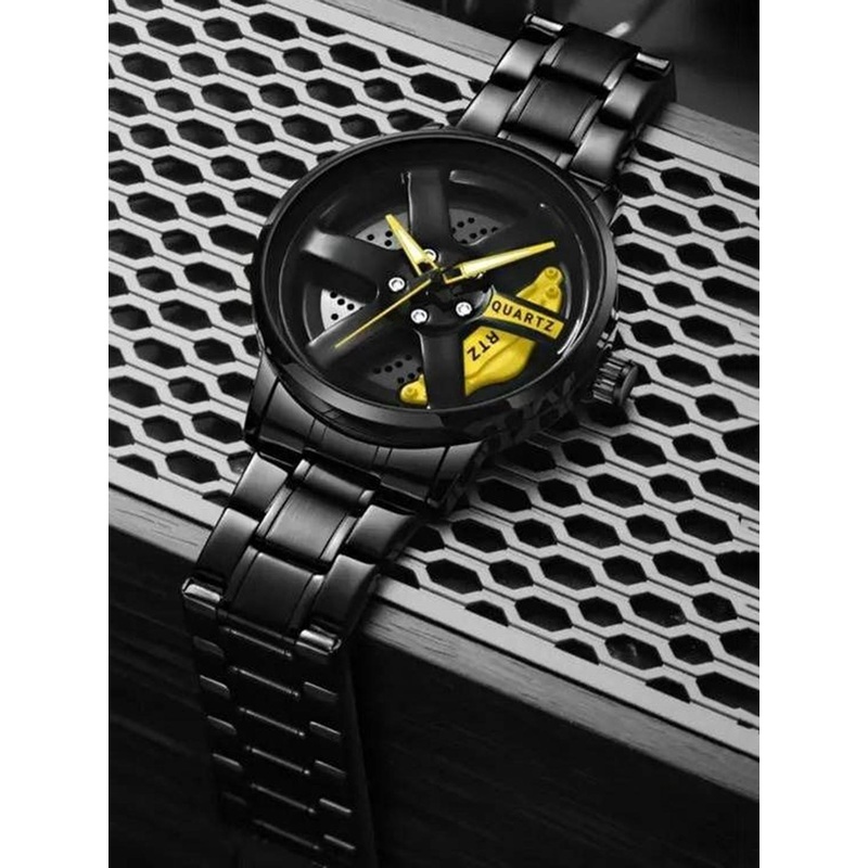 SELLORIA Men Dial & Stainless Steel Bracelet Style Straps Analogue Watch 6WhlYlwDial9