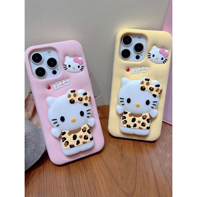 TREEMODA Cartoon Printed iPhone 13 Pro Silicon Pop-Up Back Case