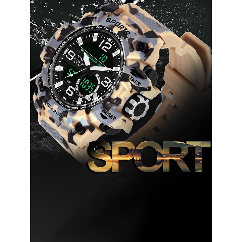 Walrus Unisex Dial & Straps Analogue and Digital Watch WWTM-CAM-020606