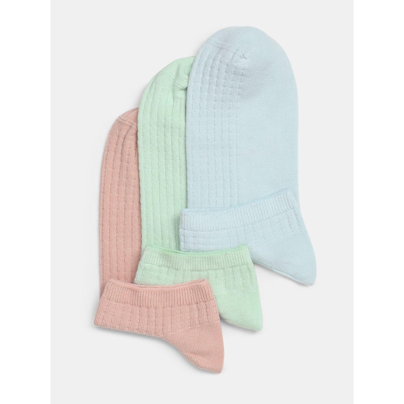 Jack & Jones Men Pack Of 3 Ankle Length Socks