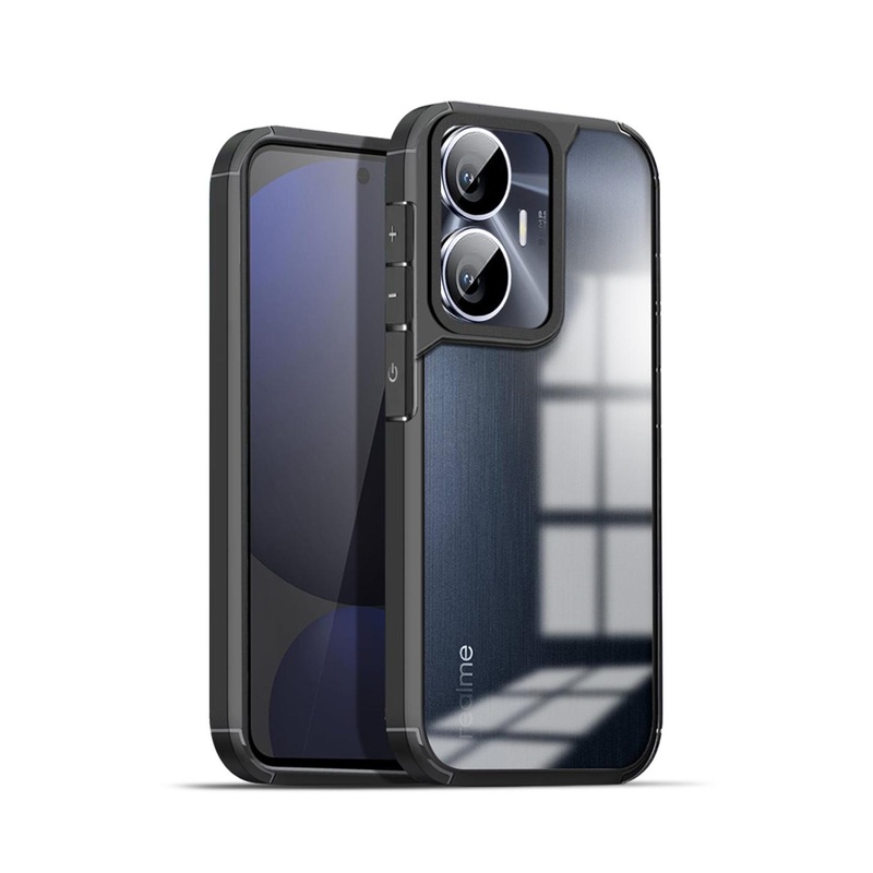 Karwan Solid Realme C55 Shockproof Bumper Back Case