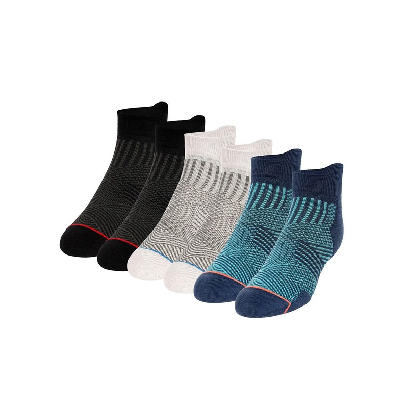 Supersox Men Pack of 3 Assorted Ankle-Length Socks