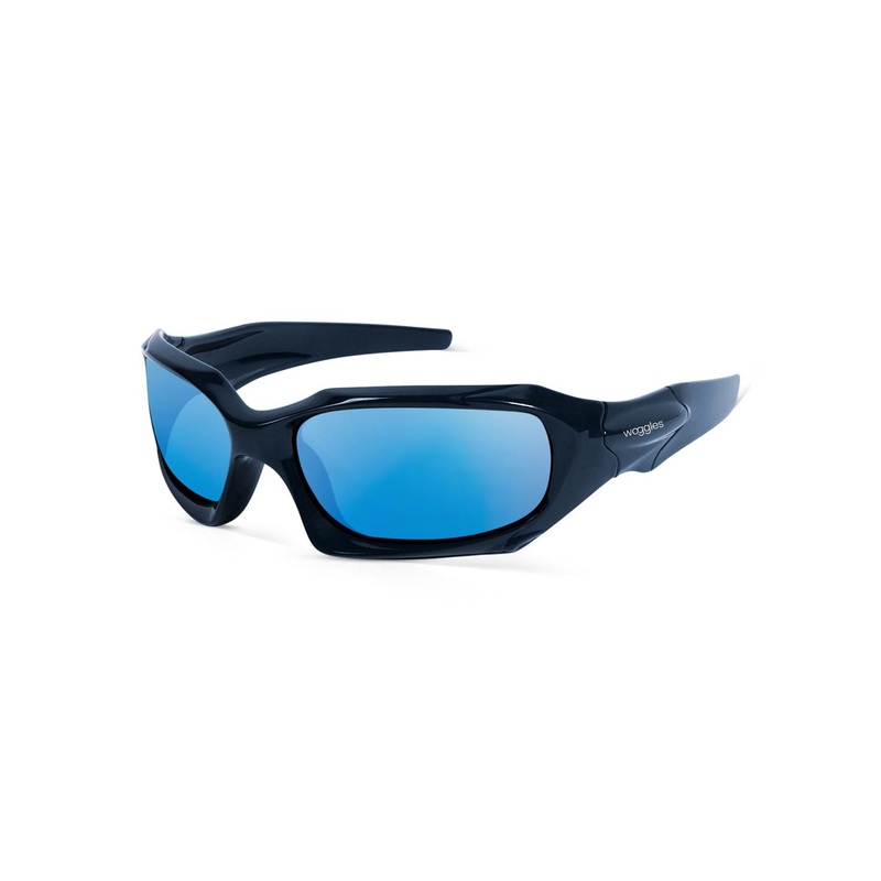 Woggles Unisex Full Rim Rectangle Sunglasses with Polarized Lens WO-PRE-1125C7