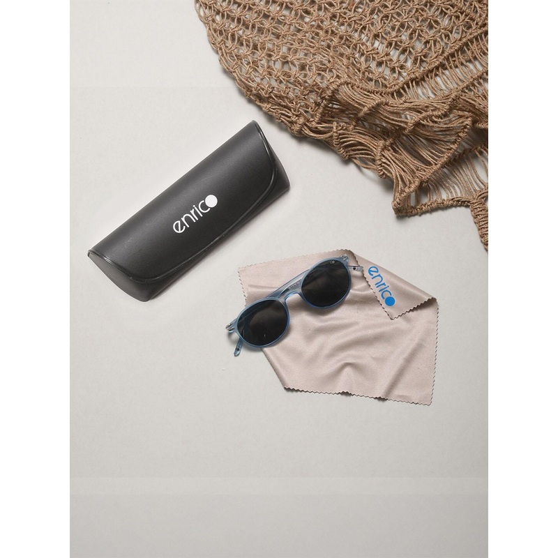 ENRICO Unisex Round Sunglasses with Polarised and UV Protected Lens EN BS 1002 C9