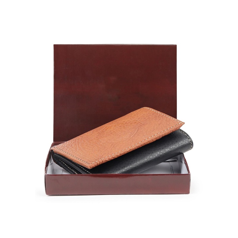 MATIN LIFE Men Leather Three Fold Wallet
