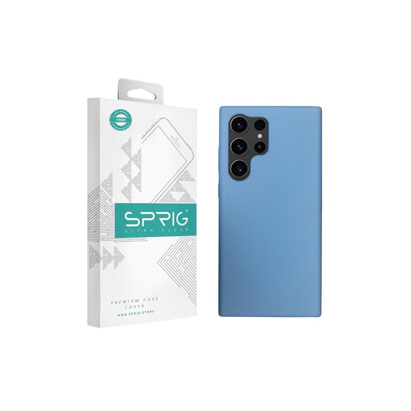 SPRIG Samsung Galaxy S23 Ultra 5G Liquid Silicone Back Cover