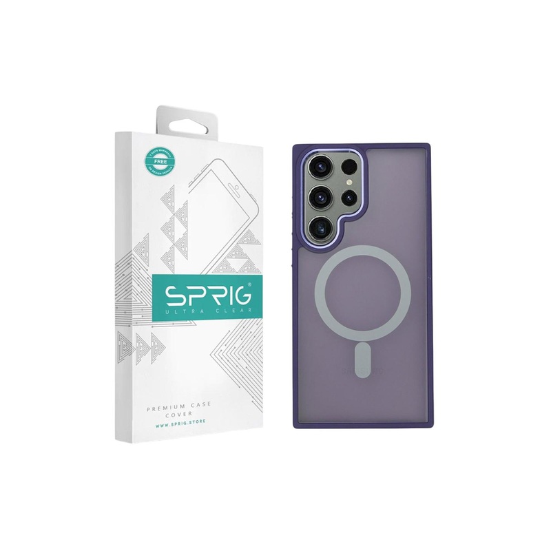 SPRIG Samsung Galaxy S23 Ultra 5G Translucent Magsafe Back Cover