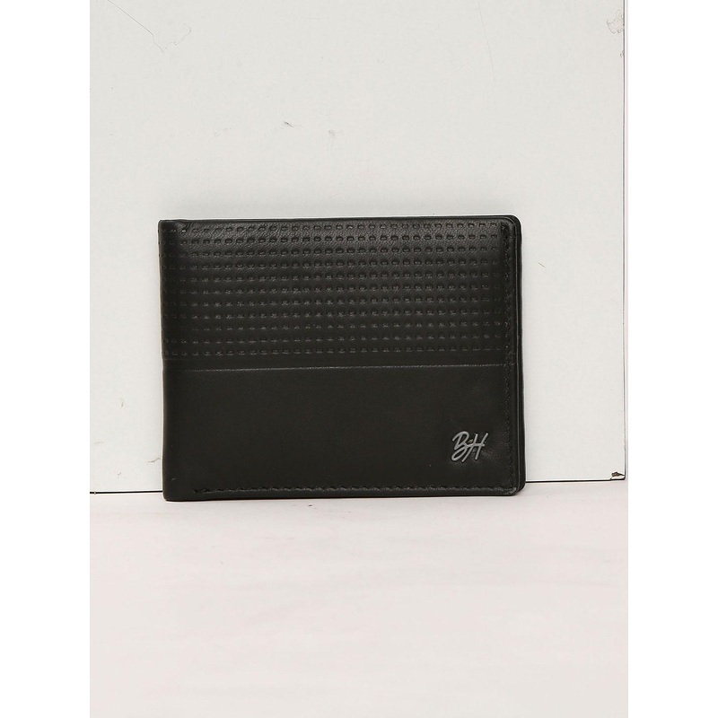 Being Human Men Leather Two Fold Wallet