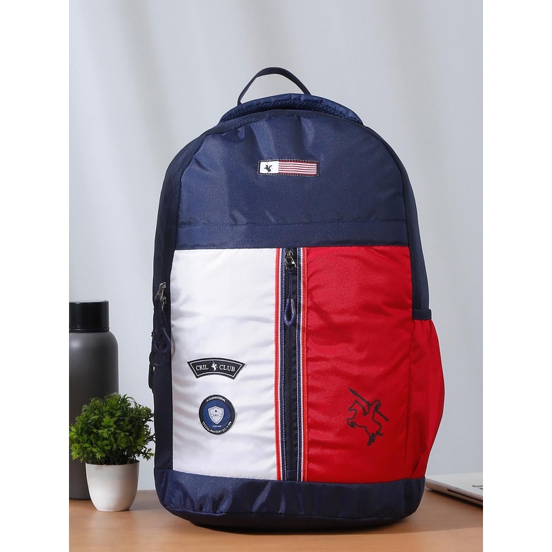 Cantabil Unisex Colorblocked Backpack – Up to 15 inch Laptop