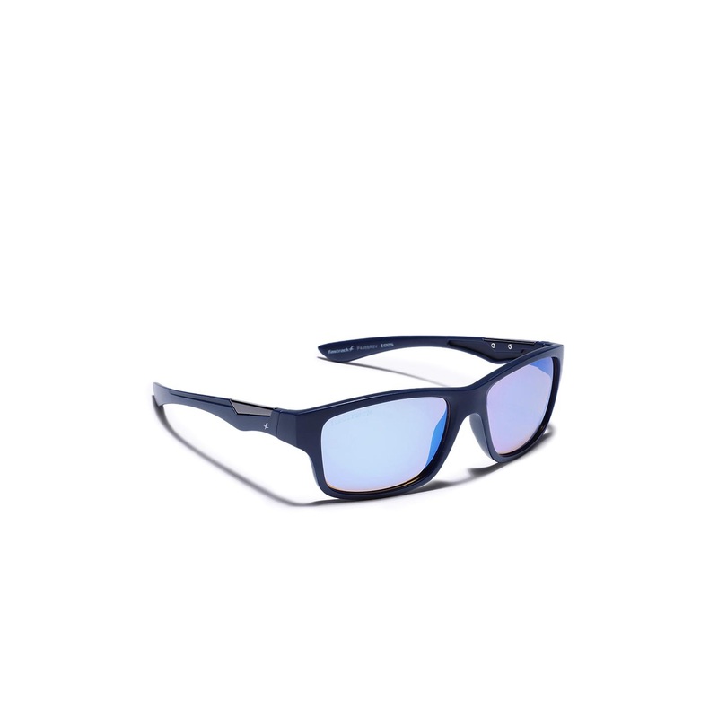 Fastrack Men Rectangle Sunglasses with UV Protected Lens P448BR8V