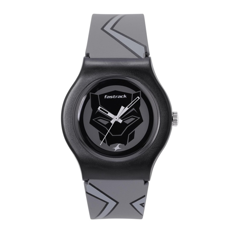 Fastrack Unisex Marvel Avengers Printed Analogue Watch 9915PP94-Black
