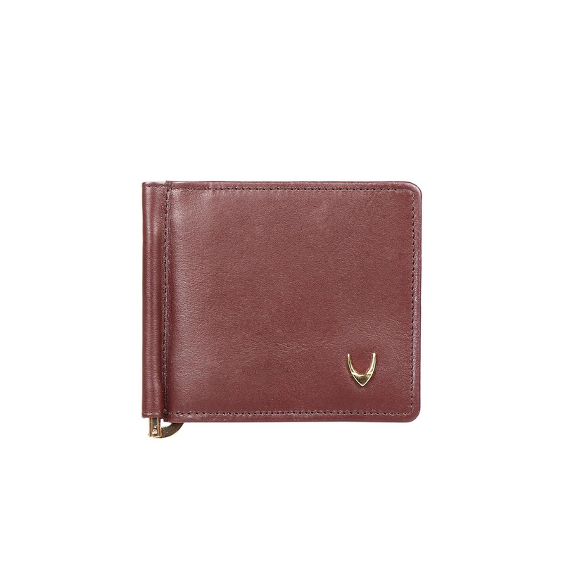 Hidesign Men Brown Solid Two Fold Leather Wallet