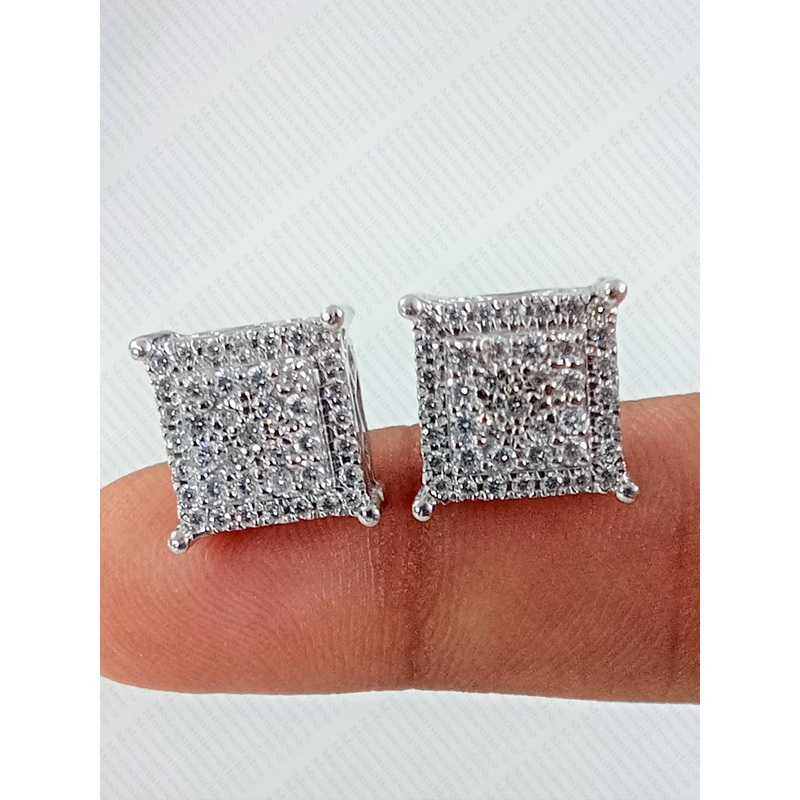 Krelin Men Stainless Steel Classic Antique Studs