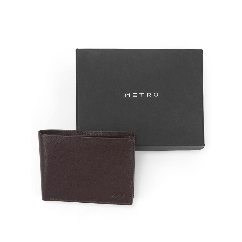 Metro Men Leather Two Fold Wallet