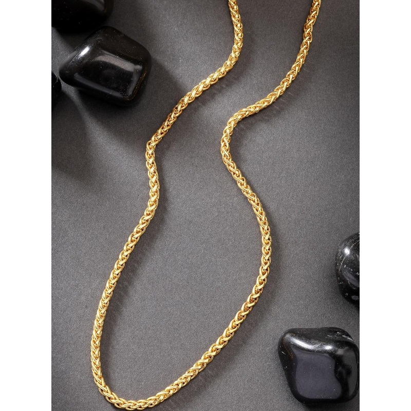 Roadster Men Gold-Plated Stainless Steel Chain