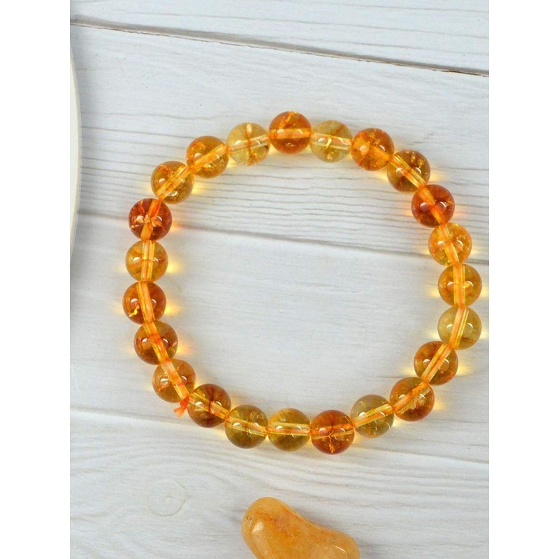 VIBESLE Unisex Citrine Bracelet