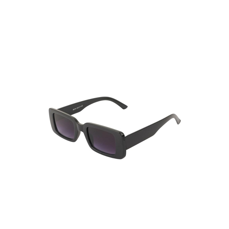 BAYBERRY Unisex Black Lens & Black Oversized Sunglasses