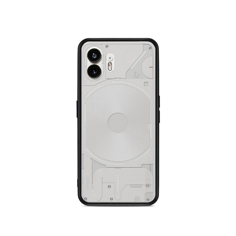DailyObjects Frosted Clear Nothing Phone 2 Back Case