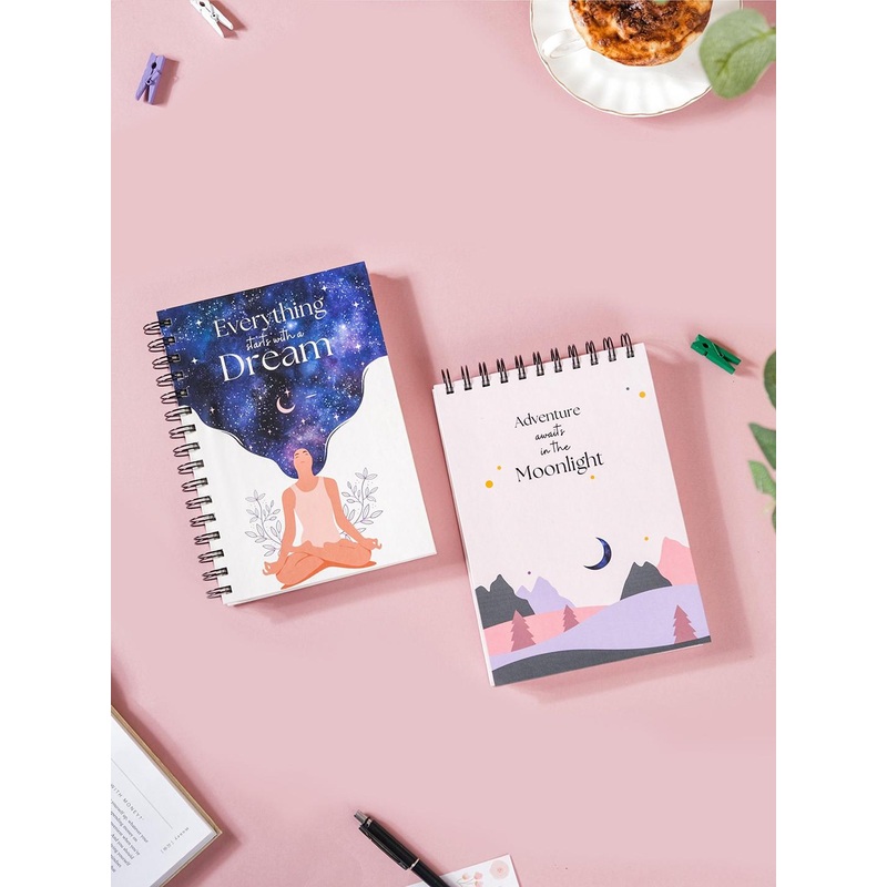 Nestasia Set Of 2 Hardbound Planner & Notepad