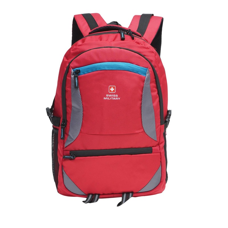 SWISS MILITARY Unisex Padded Laptop Backpack Up to 16 inch