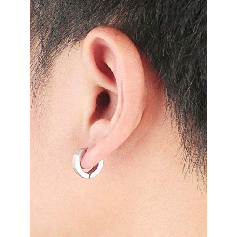 The Roadster Lifestyle Co Stainless Steel Hoop Earrings