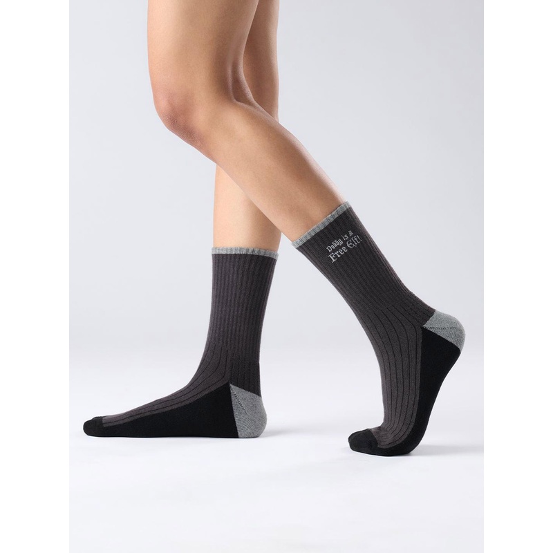 The Souled Store Men Harry Potter Free The Elf Striped Above Ankle Length Socks