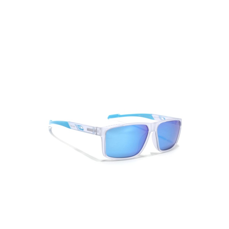 Voyage Unisex Wayfarer Polarized Sunglasses Blue Lens Transparent Frame 83129PMG6787Z
