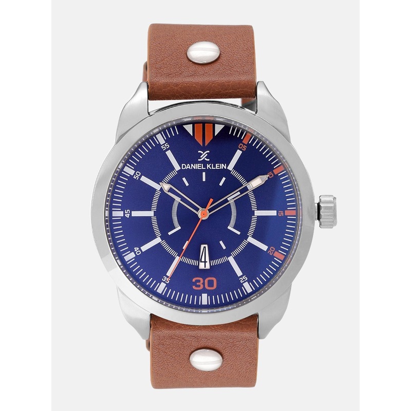 Daniel Klein Men Navy Blue Analogue Watch DK11301-6