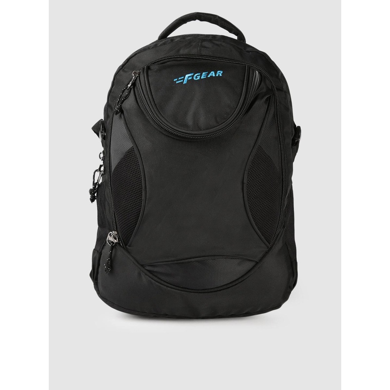 F Gear Unisex Black Solid Sniper Lite V2 Backpack