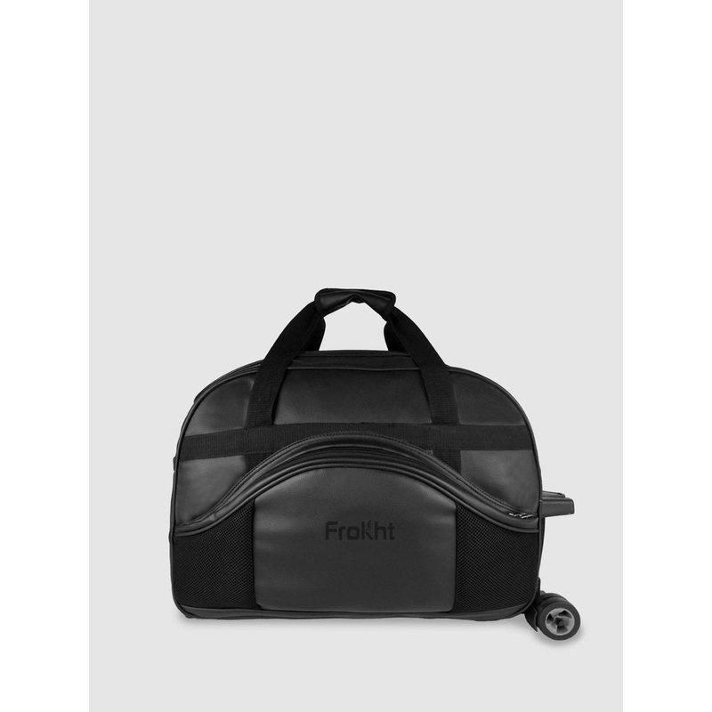 Frokht Unisex Detachable Strap Trolley Duffel Bag