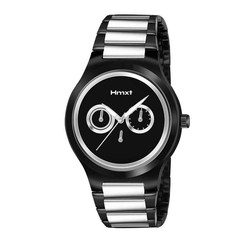 HMXT Men Dial & Stainless Steel Straps Analogue Watch HMXT-127