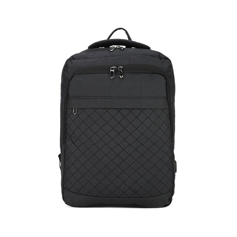 Impulse Unisex Textured Up To 16 Inch Ergonomic Laptop Backpack