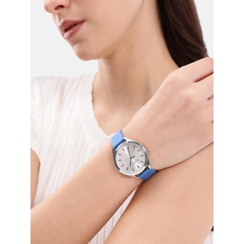 Mast & Harbour Unisex Brass Dial & Leather Straps Analogue Watch